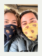 VS Travel Scarf worn during Voetspore overland travel