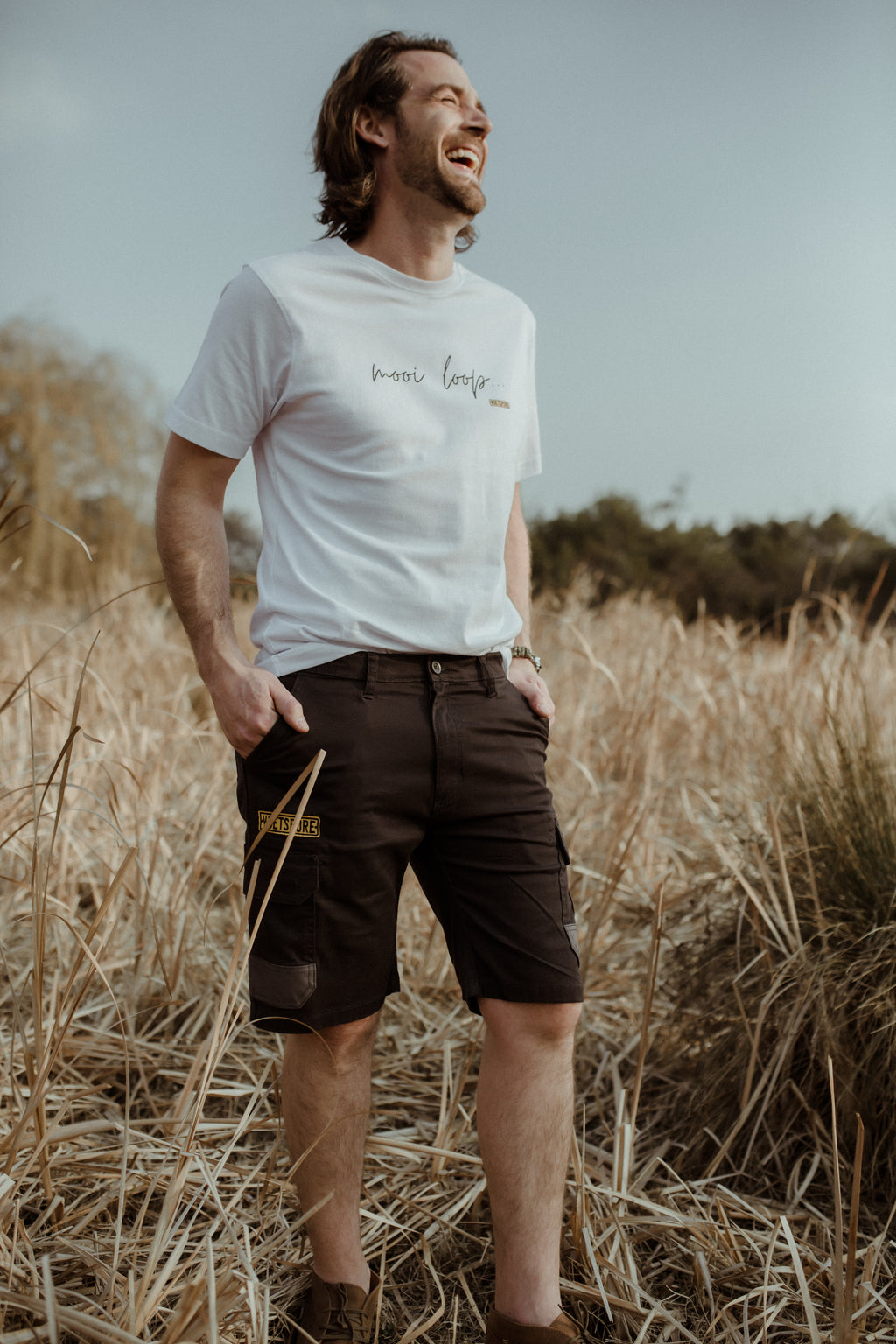 Mooi Loop White T-shirt