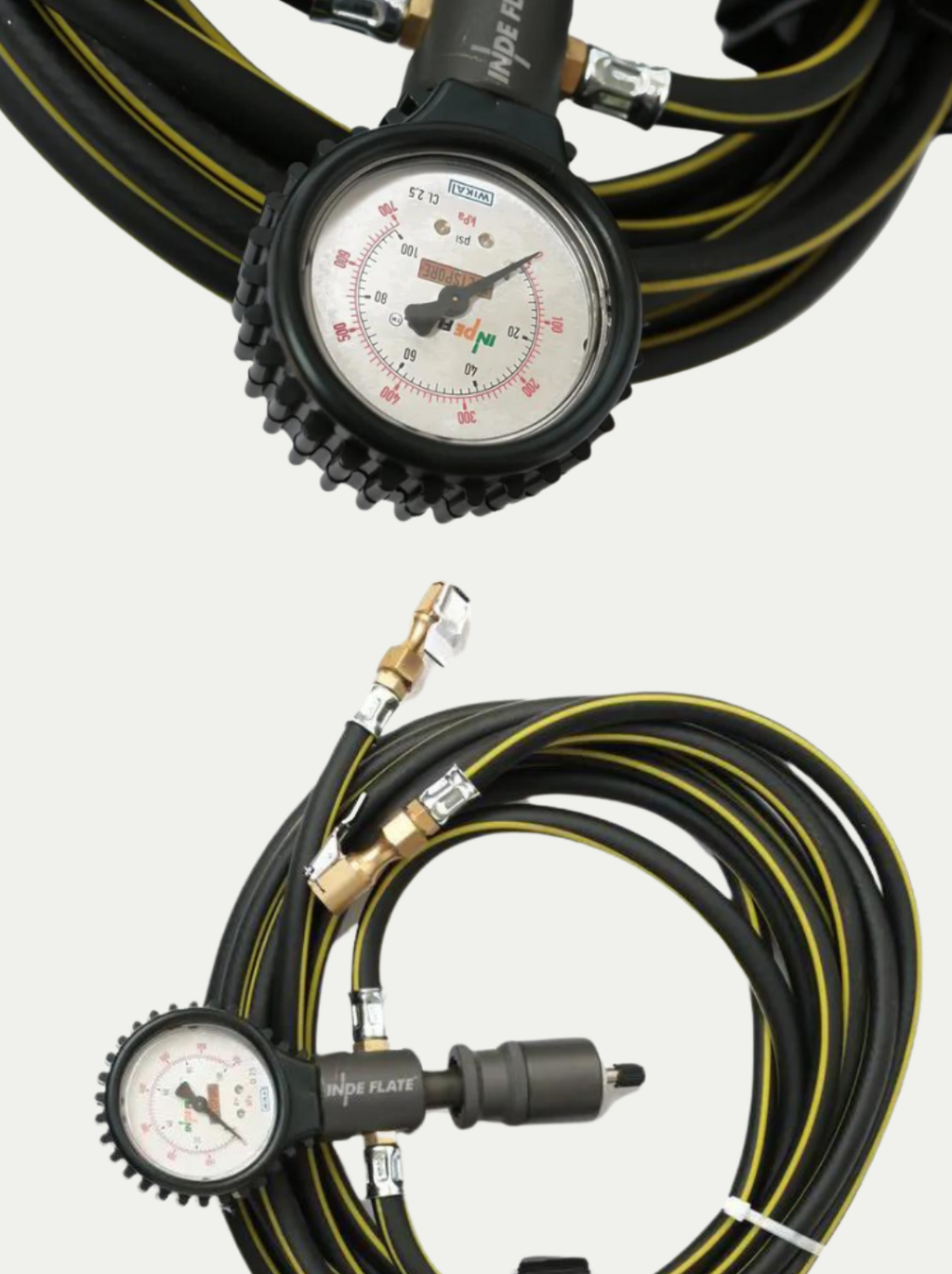 VS Indeflate tyre inflation and deflation equipment close up