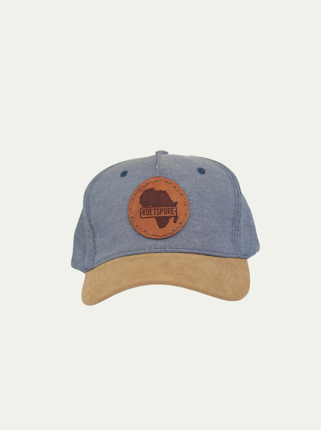 VS Charcoal and Tan Cap with Voetspore badge