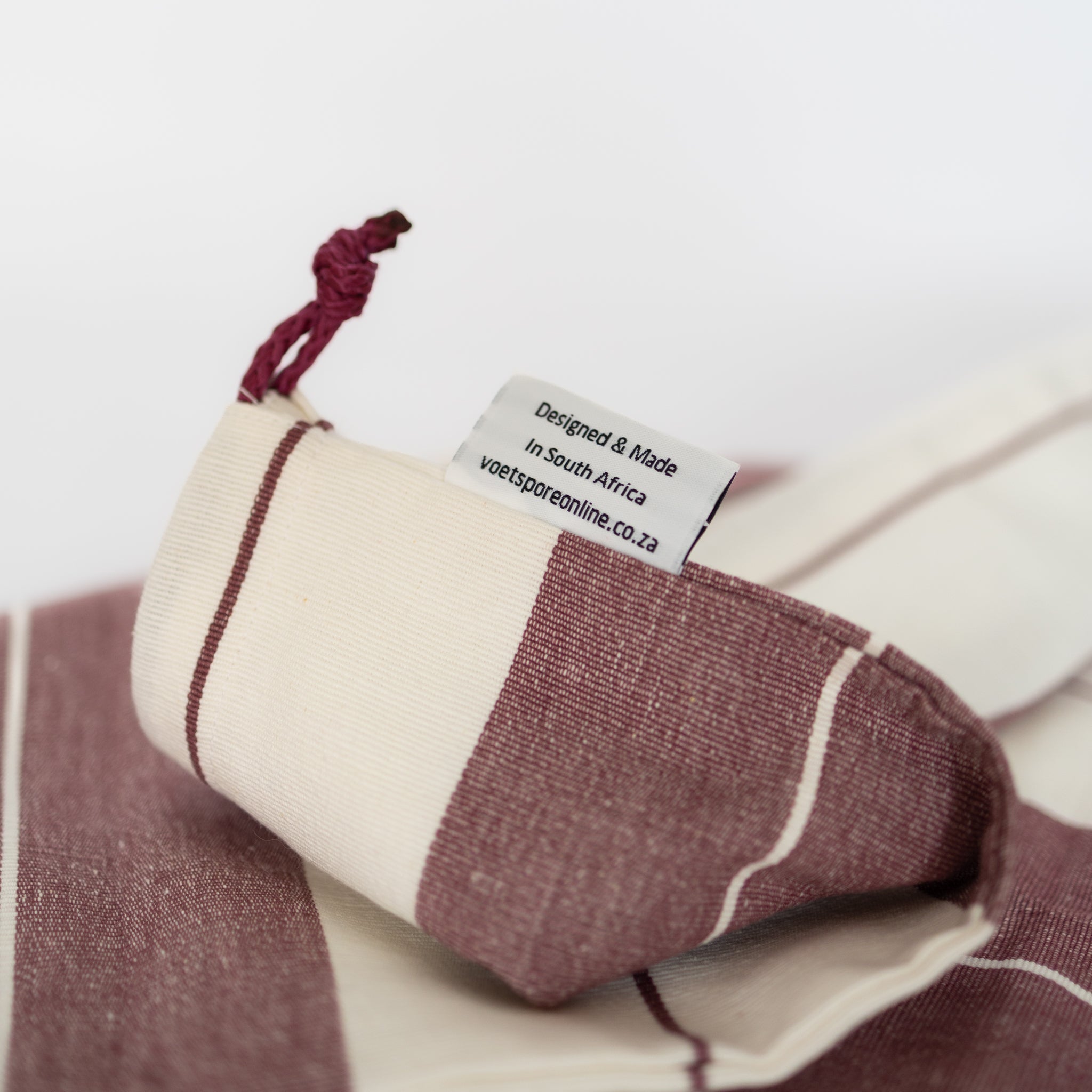 VS Maroon Laundry Bag