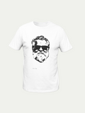 JJ Badenhorst White T-shirt with line drawing print