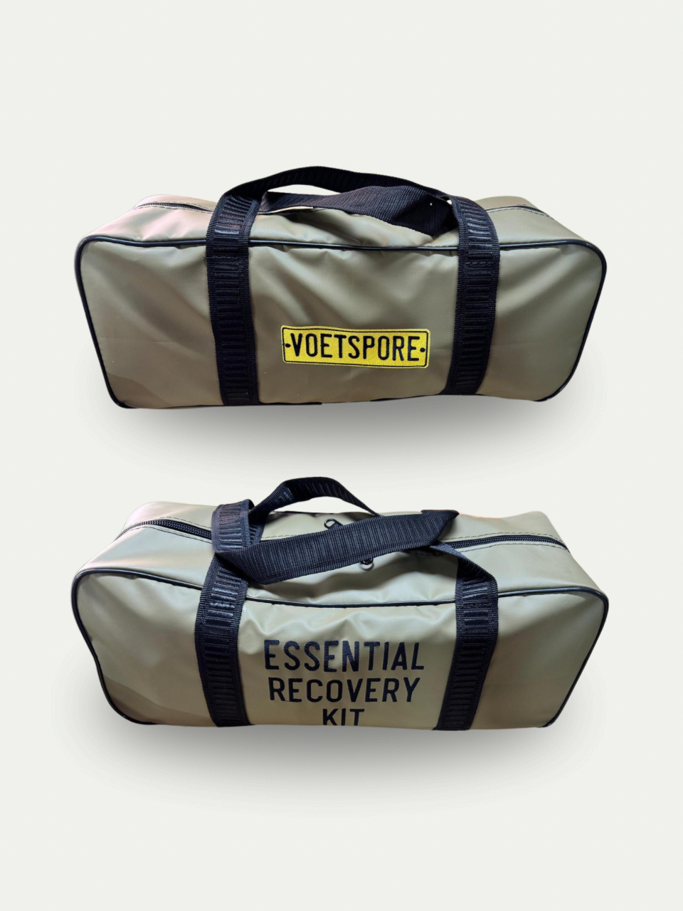 VS Essential Recovery Kit with kinetic rope, shackles, damper, gloves and bag