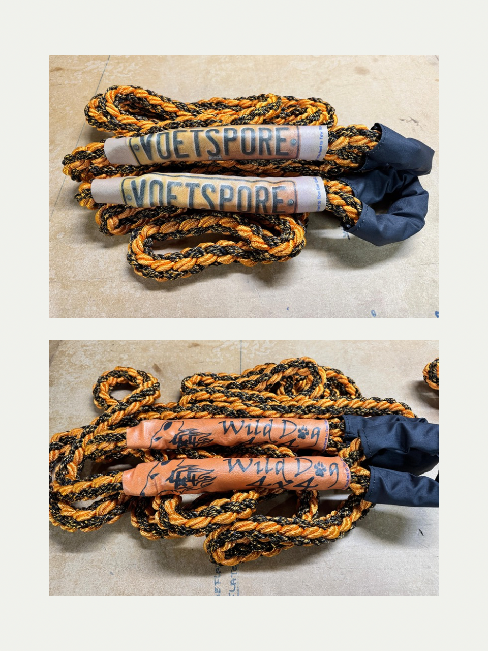VS Essential Recovery Kit with kinetic rope, shackles, damper, gloves and bag
