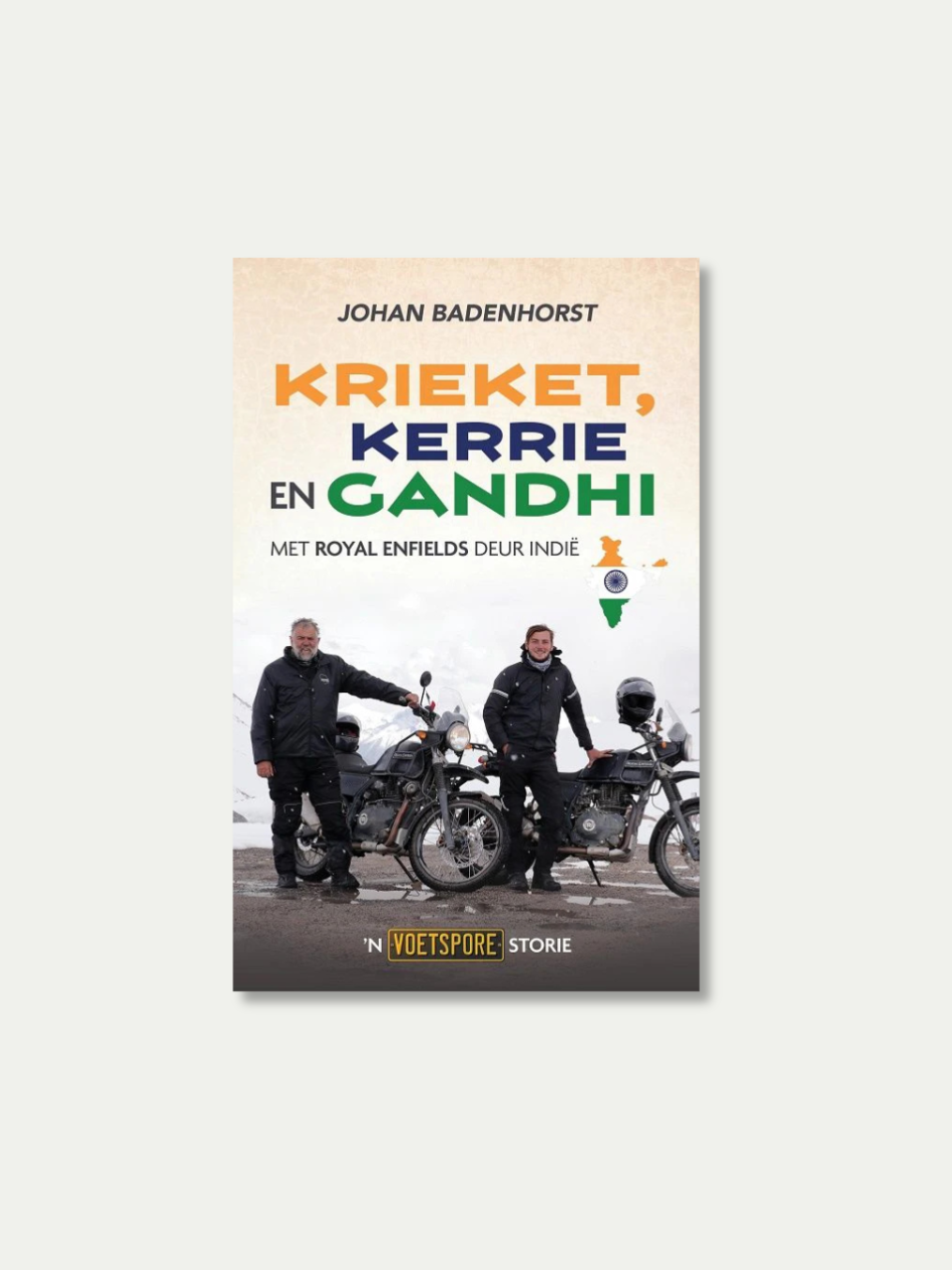 Voetspore Krieket, Kerrie en Gandhi book cover
