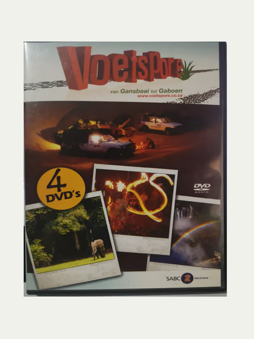 Voetspore Gansbaai tot Gaboen DVD cover